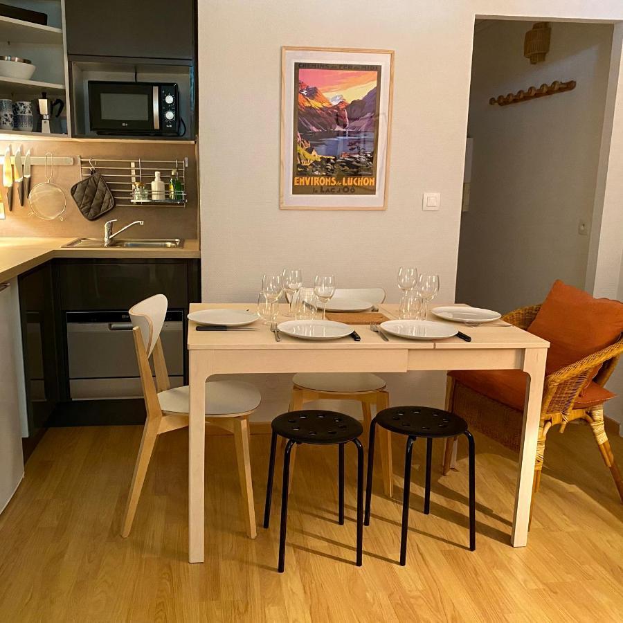 Newly Renovated Ground Floor Apartment Close To Thermes Bagnères-de-Luchon Eksteriør billede